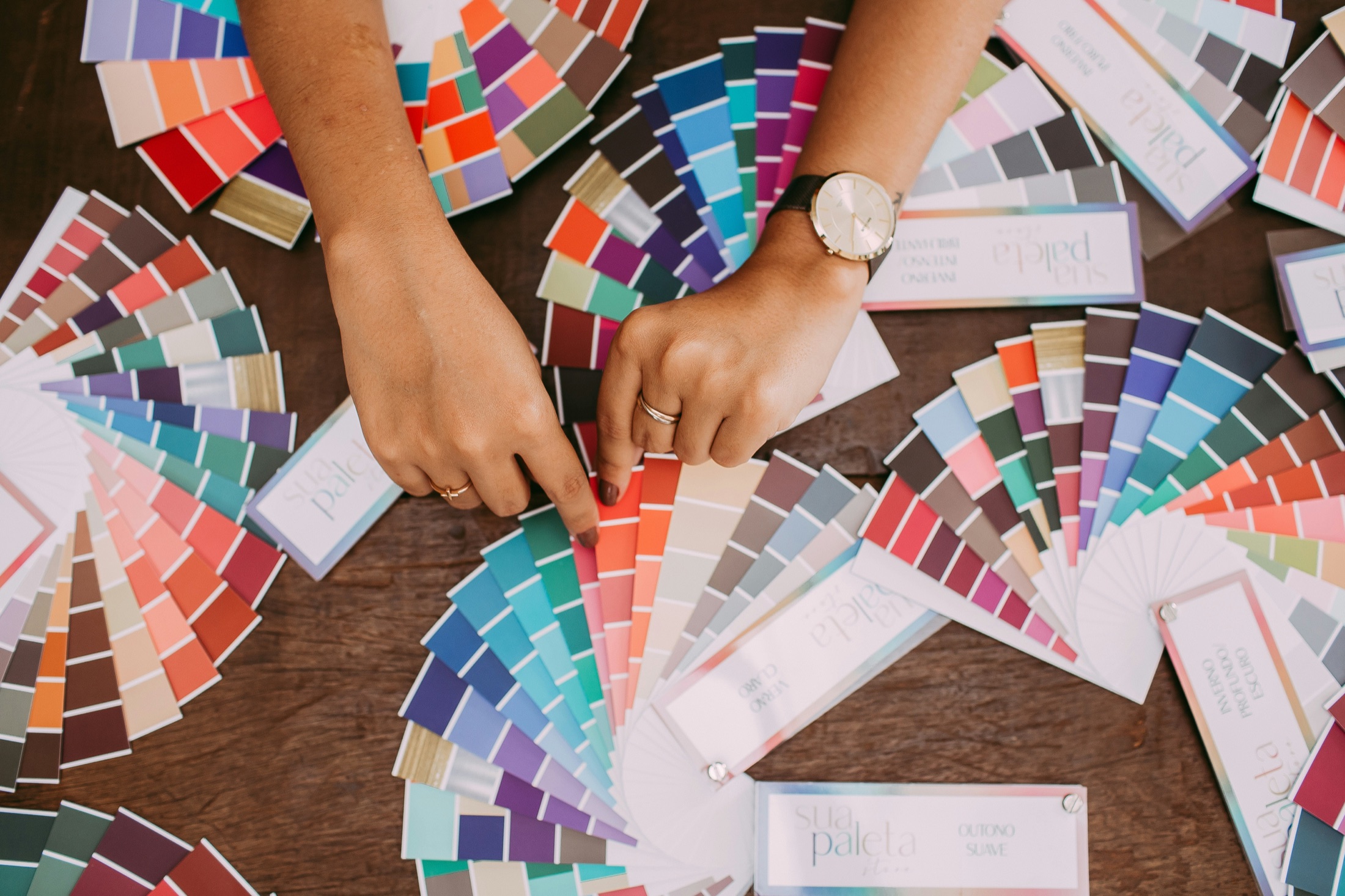 Color Rise team discussing project details
